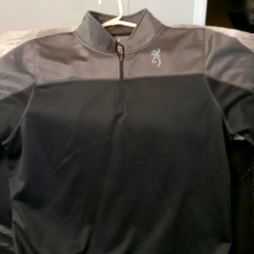 Browning 3/4 zip sweatshirt